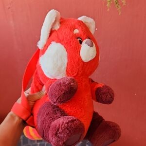 Red Panda Backpack Plushie